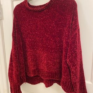 ZARA Knit Red Sweater